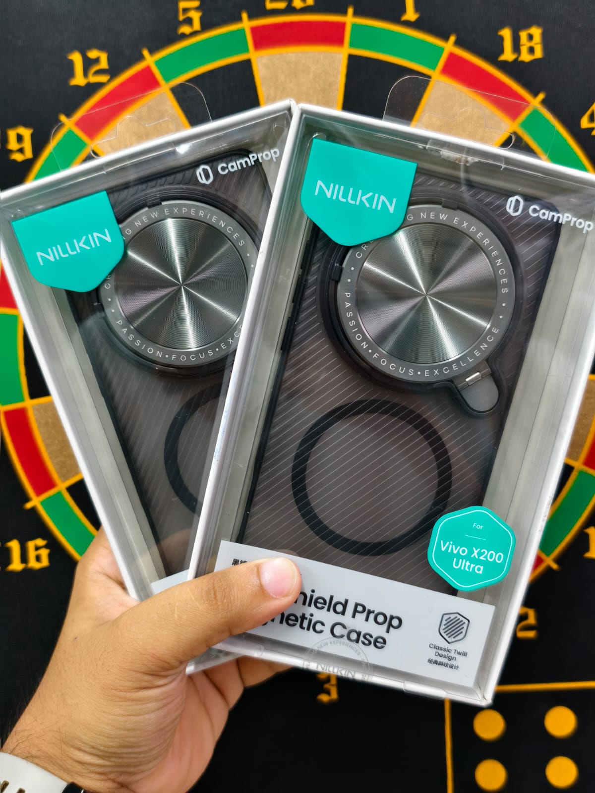 Vivo X200 Ultra Nillkin Semi Transparent Magnetic Back Cover